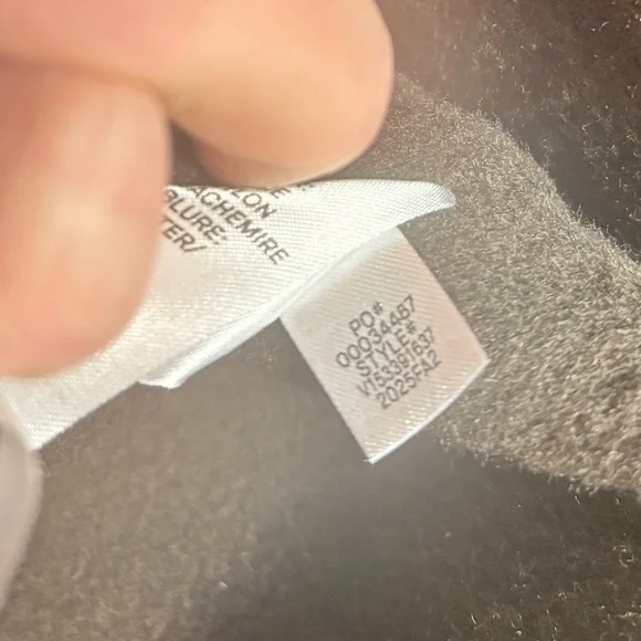 new Vince Wool-Blend Double-Breasted Long Coat deep espresso - Picture 5 of 10